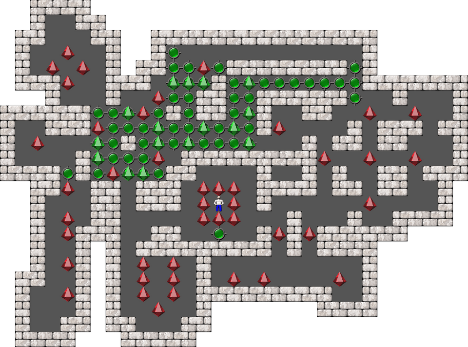 Сокобан Monry and Panda Arranged уровень 49